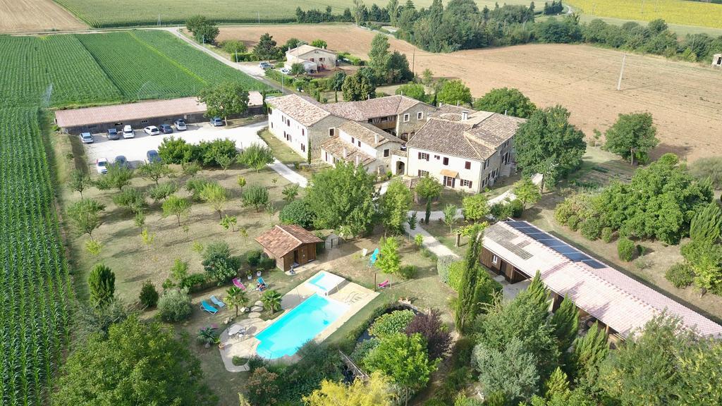 Auberge La Plaine Chabrillan Bagian luar foto